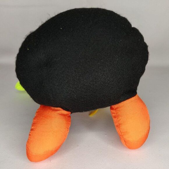 Vintage Nylon Plush Puffy Halloween Witch Google Eyes 14" - Picture 6 of 7